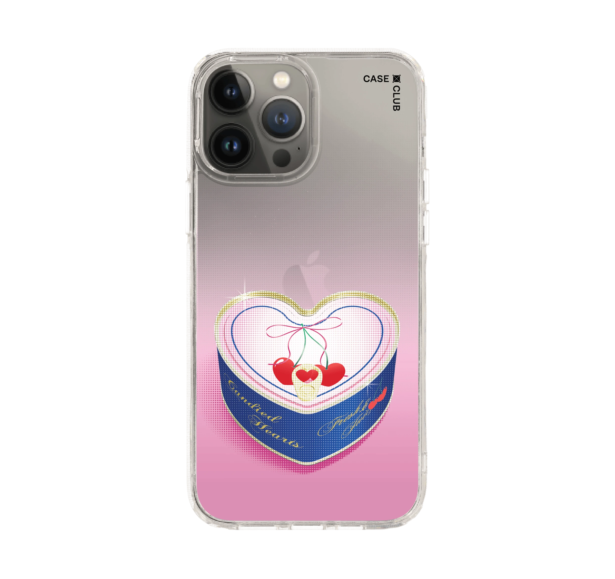 halftone candy heart